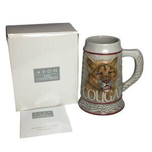Avon Fine Collectibles - Vintage American Animal Stein “The Cougar”